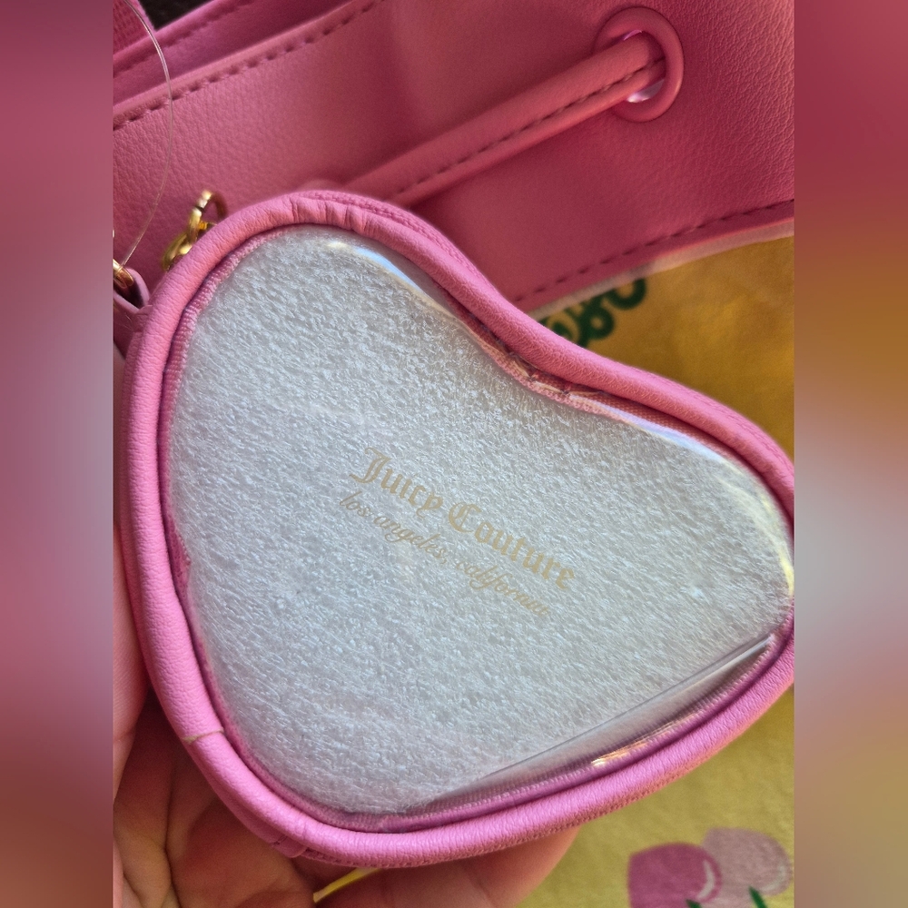 Juicy Couture Retro Yellow Cherry Daydreamer Tote - Picture 2 of 8